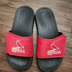 Cardinals Red Slide Sandals Youth